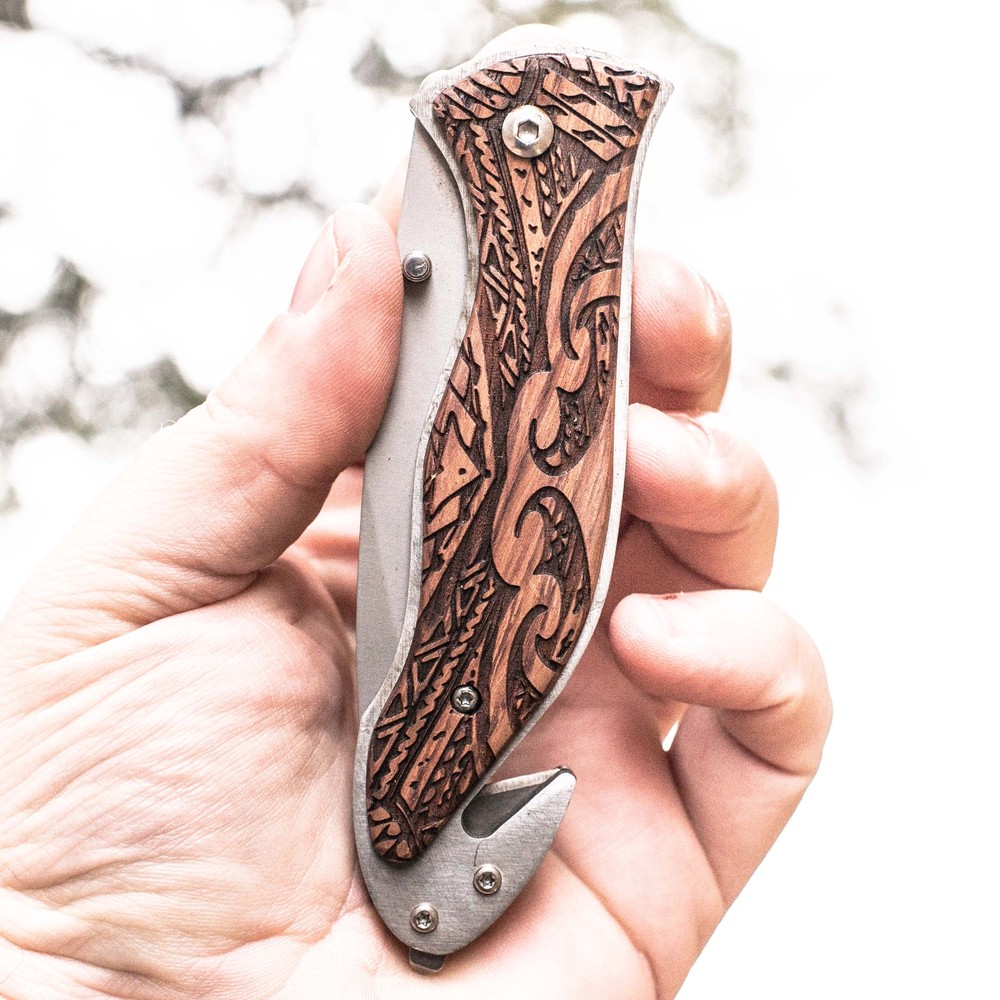 Knife - Polynesian Tribal 138