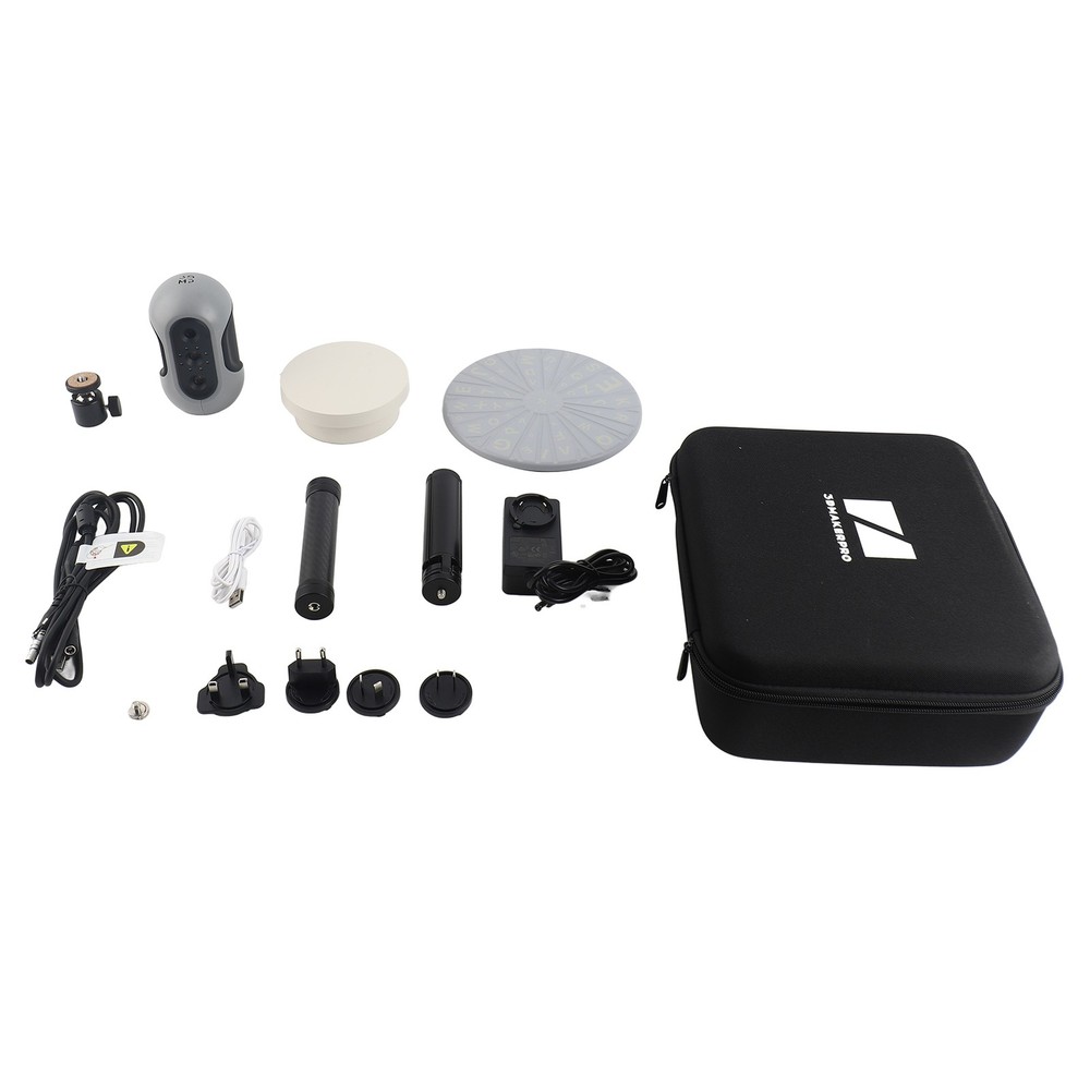 3DMakerpro Mole Handheld 3D Scanner For 3D Printer 0.05mm Accuracy & 0.1mm UJAY