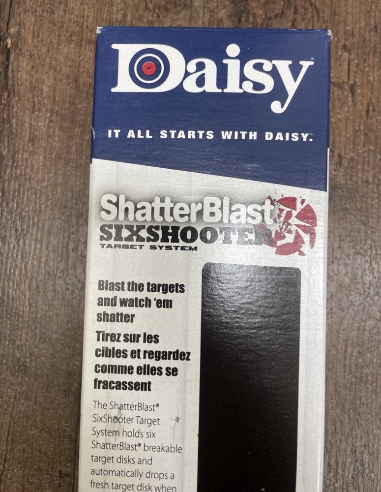 Daisy Shatterblast Six Shooter Target System One Size, Orange