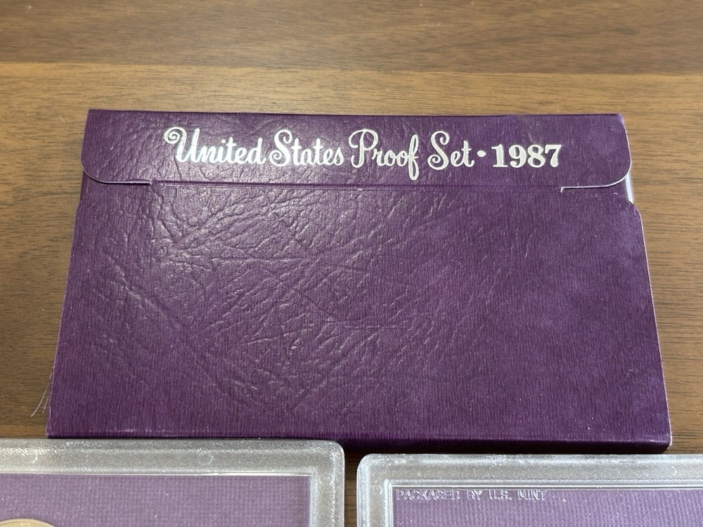 Lot Of 5 1987 US Proof Sets