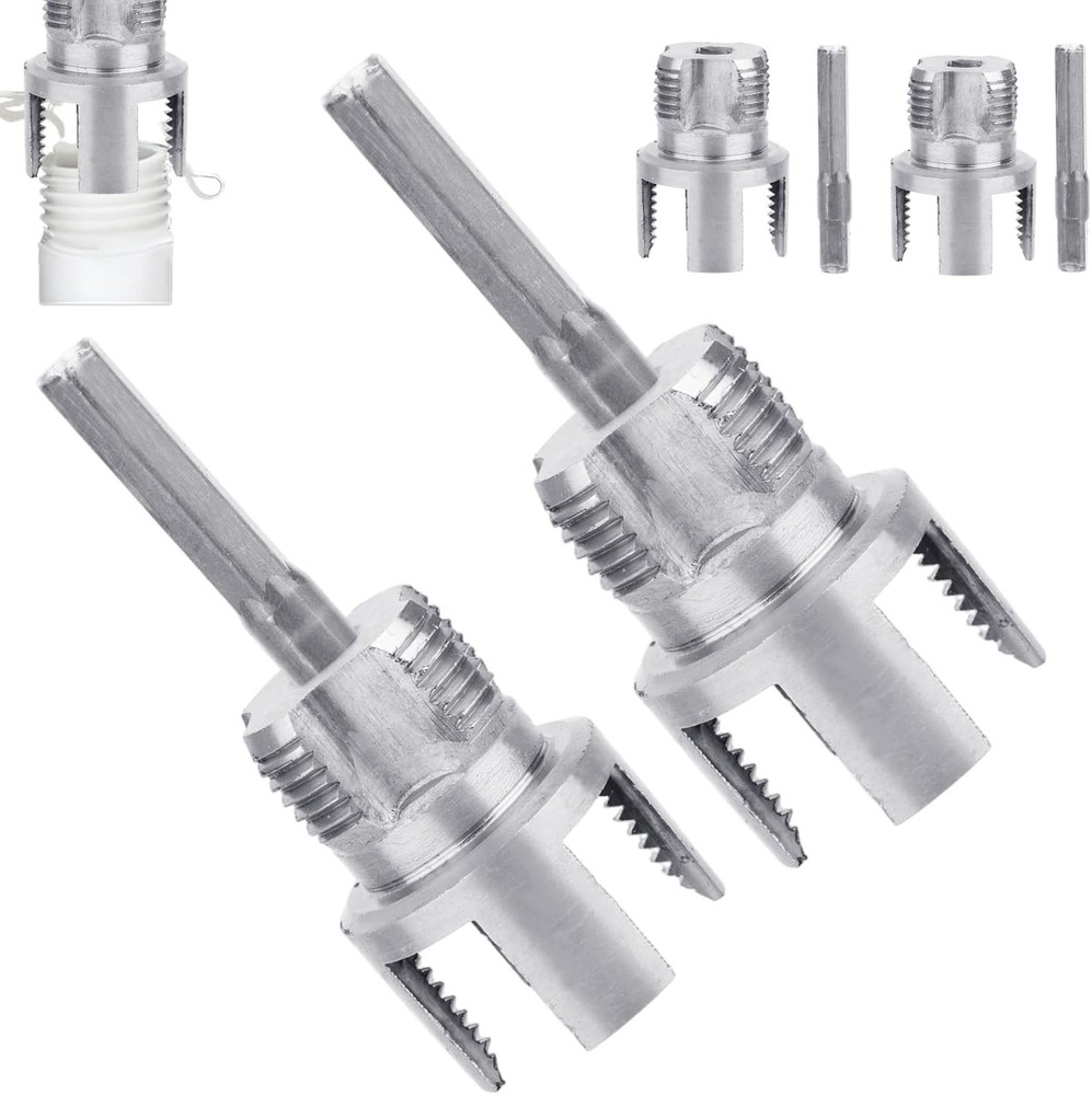 2pcs Pipe Thread Cutting Tool, Dual-Function Integrated Internal & External Pipe