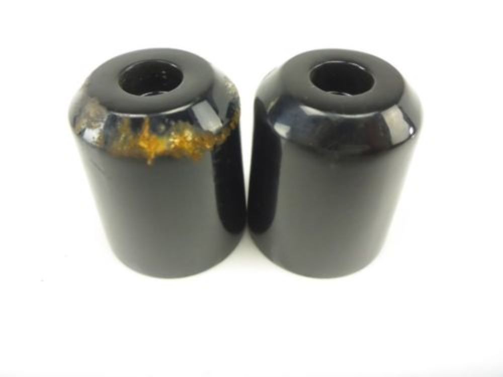 13 Suzuki GW250 Handle Bar Ends DAMAGED