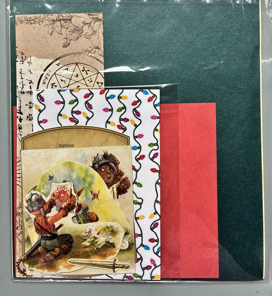 Stranger Things Junk Journal Ephemera & Extras