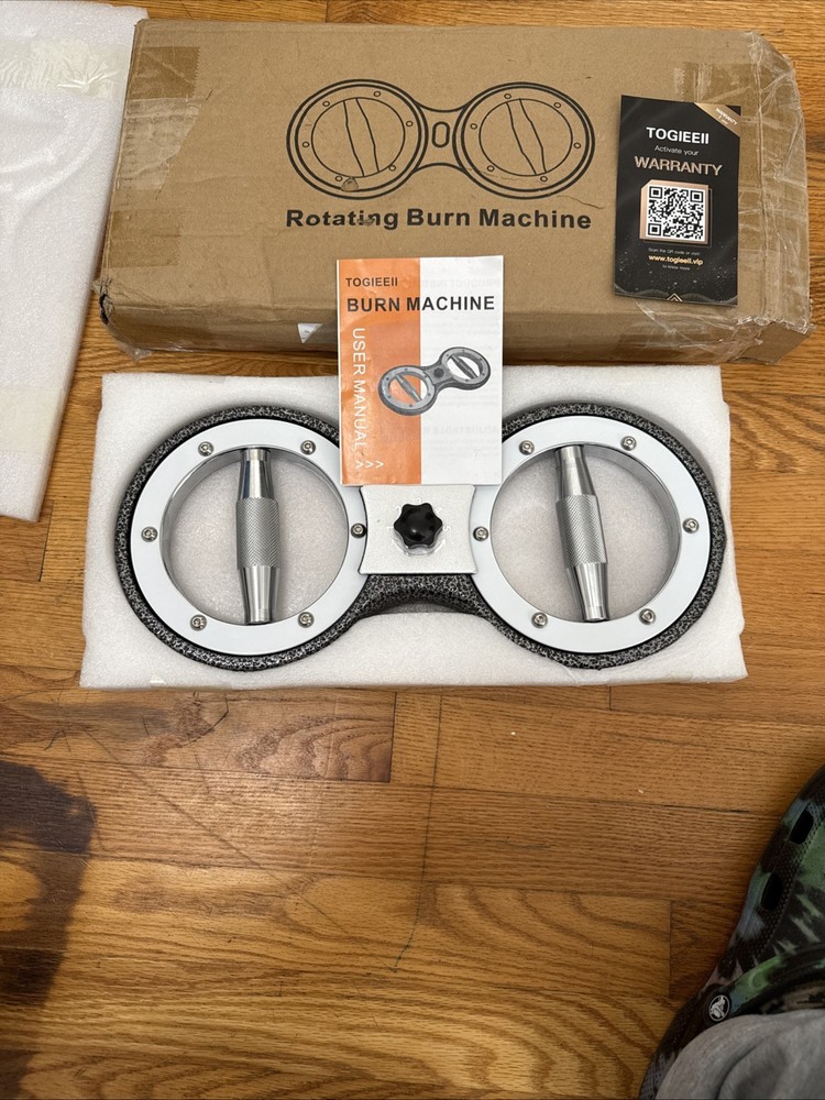 Rotating burn Machine