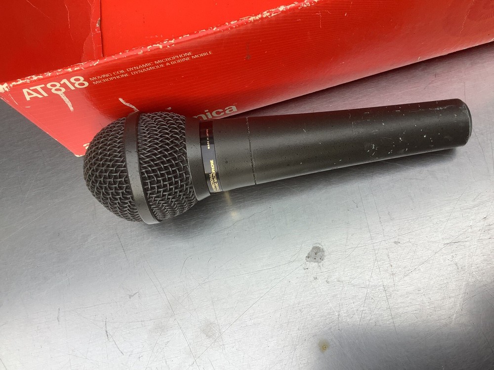 VINTAGE AUDIO TECHNICA AT 818 MICROPHONE