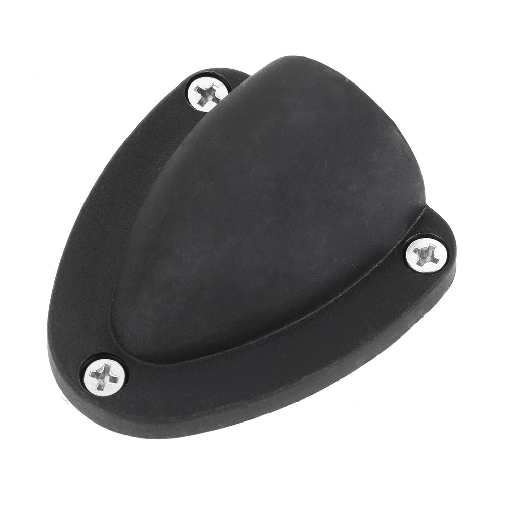 4pc Black Large Boat Marine Clam Shell Ventilator Wire Cable Hose Vent Cover