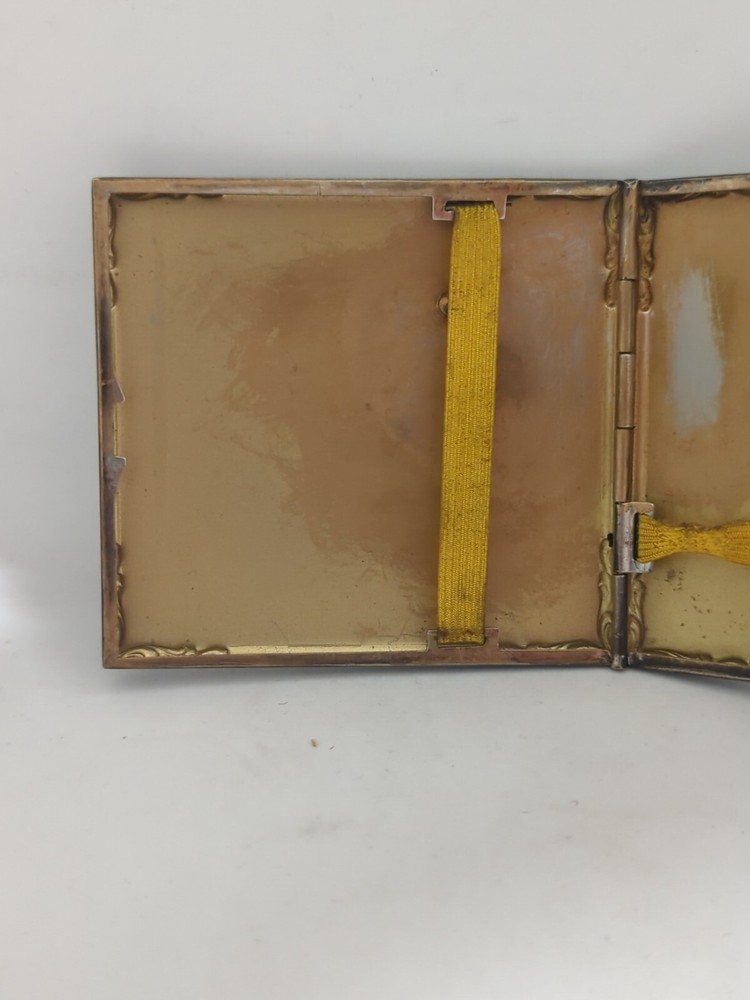 WWII Polish Coat Of Arms Cigarette Case