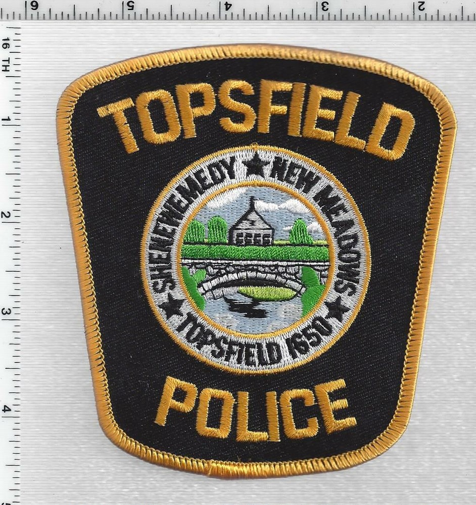 Topsfield Police (Massachusetts) 3rd Issue Shoulder Patch