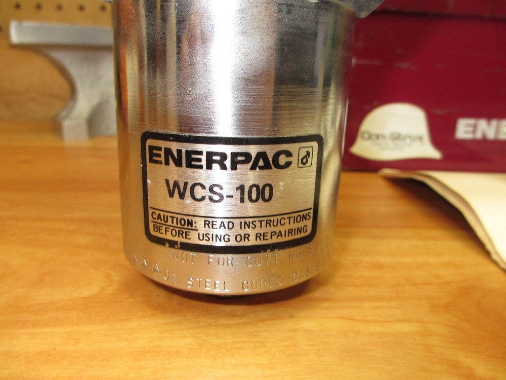 Enerpac WCS-100 *USED NICE* Strux Cable Cutter CS-100