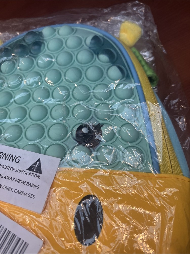 NEW Giraffe Backpack Pop-it Stress Relief Fidget Backpack Great Gift Idea