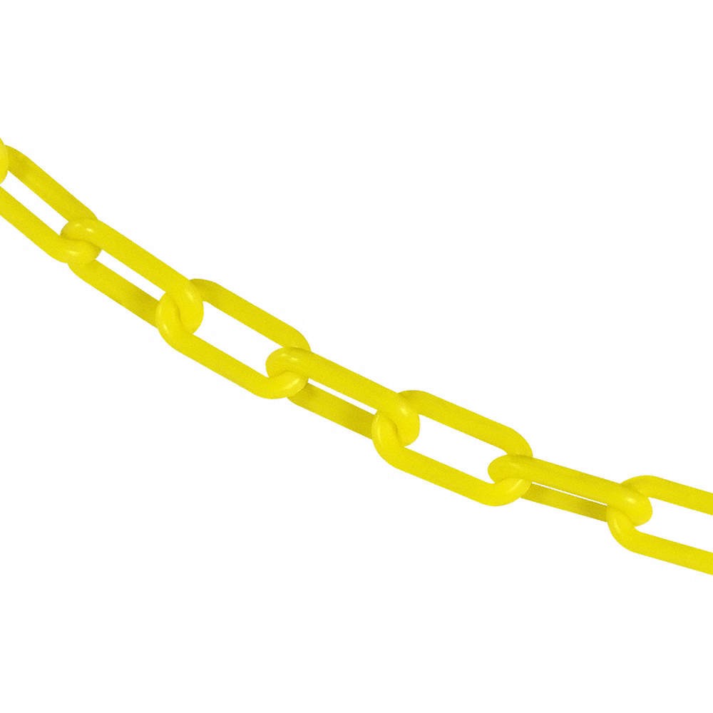 GRAINGER APPROVED 30002-50 Plastic Chain ,50 ft L,Yellow 44F763