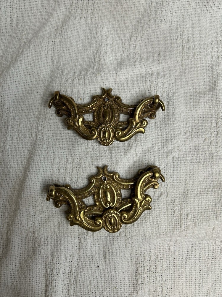 Victorian Brass Bail Pulls (pair)