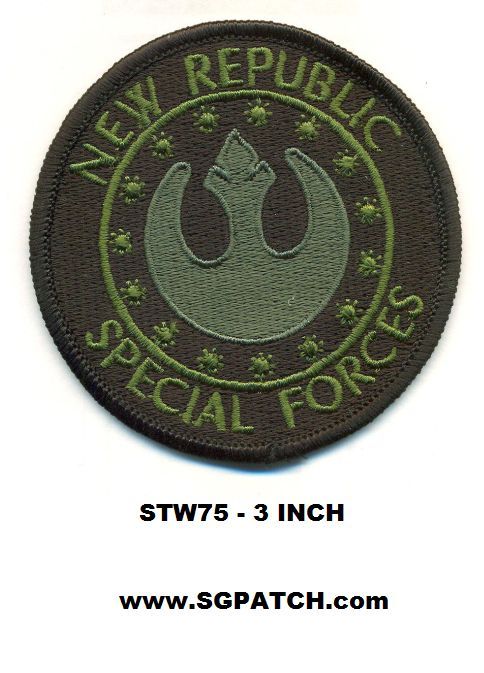 STAR WARS OD GREEN SPECIAL FORCES PATCH - STW75