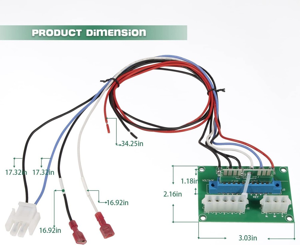 R0458100 Power Distribution Circuit Board Replacement for Zodiac Jandy 250-400