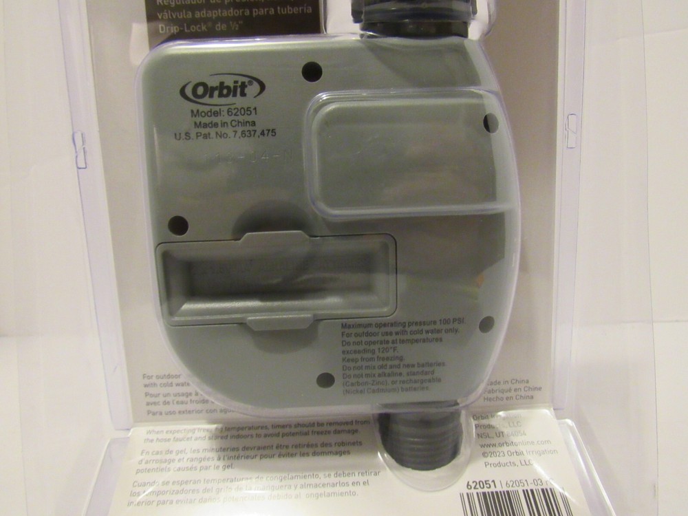 Orbit 1-Outlet Hose Faucet Timer 62051