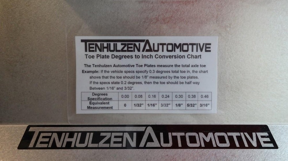 Professional Wheel Alignment Tool - High-Resolution Tape Measures Included