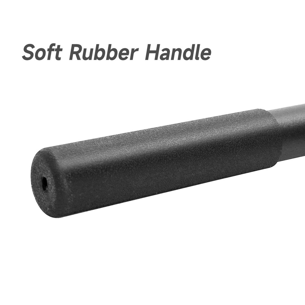 Zepofit Pulldown Straight Bar for Cable Machine - 42cm Pull Down Bars Rowing ...