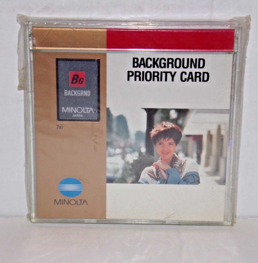 Minolta Creative Expansion Background Priority Card for 7xi