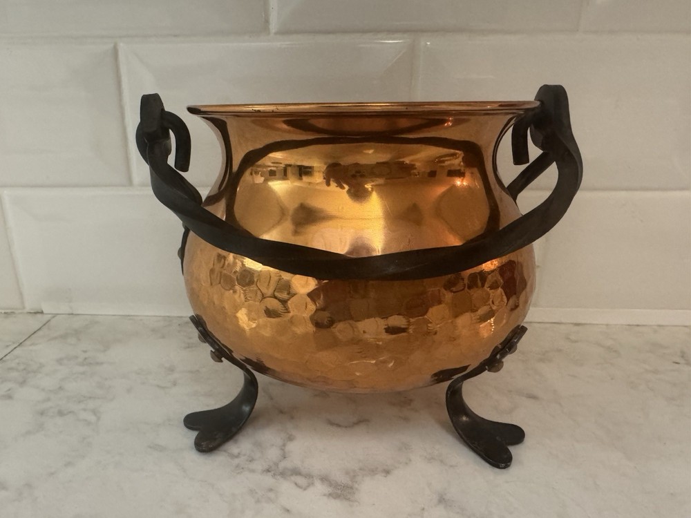 Gekra Copper Pot With Handle. Made in Germany