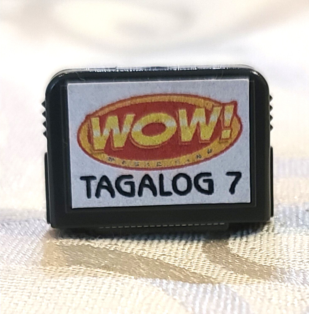 Tagalog 7 WOW Chip Magic Sing karaoke Microphone.