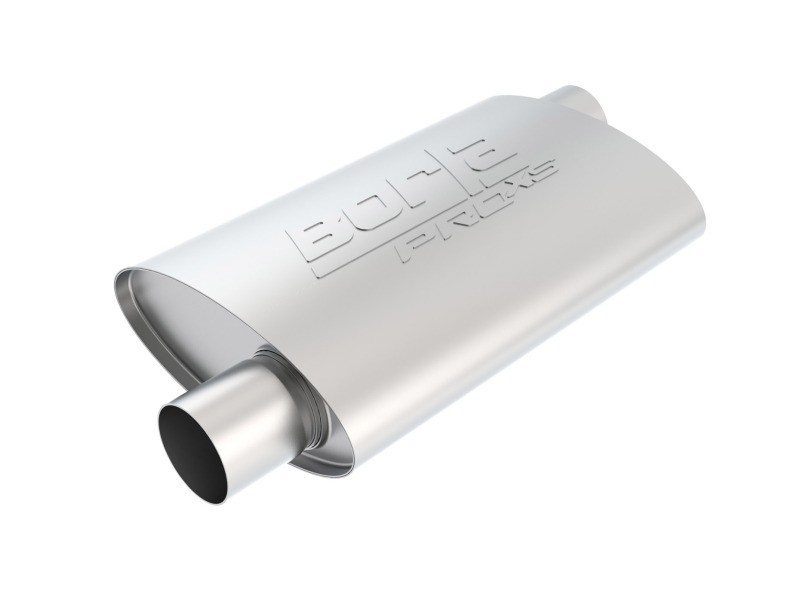 Borla 40352 ProXS Muffler 2.5" Offset/Offset Stainless Steel Oval