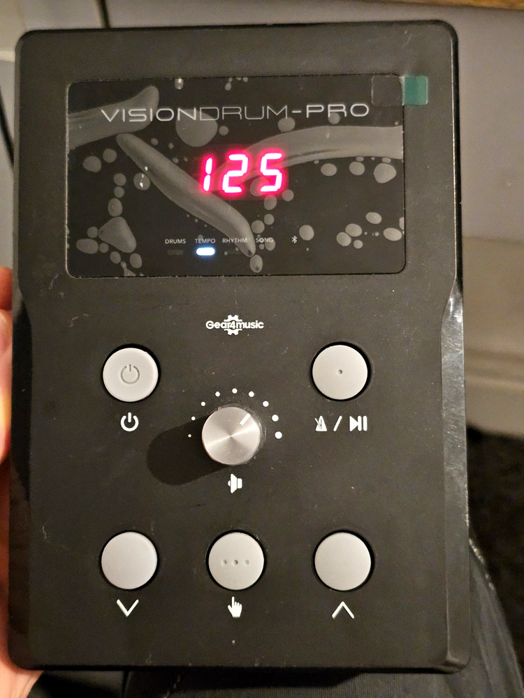 VISIONDRUM Pro Compact Mesh Electronic Drum Controller Unit