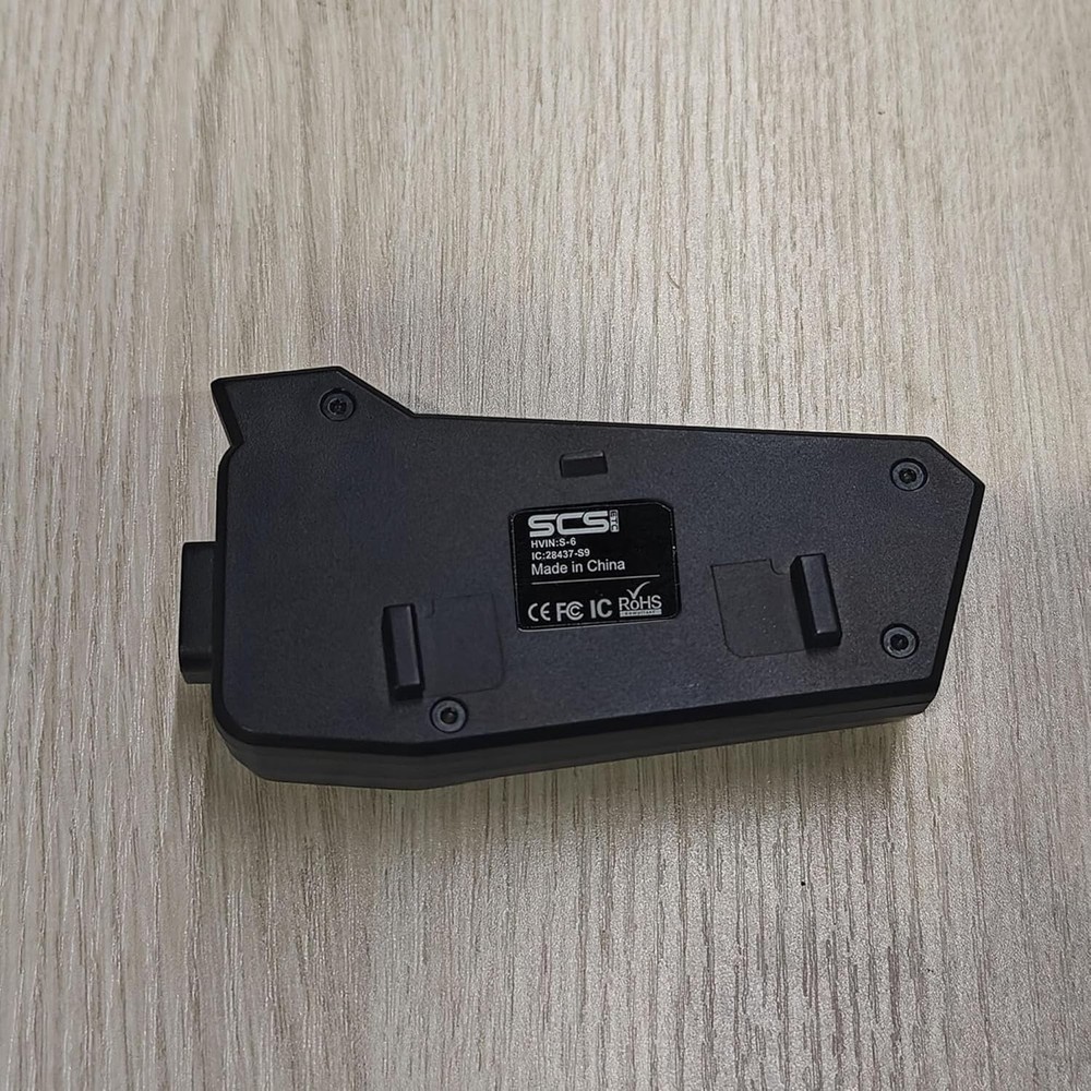 Motorcycle Intercom Headset USB C Interface Communication System AI Voice Assist