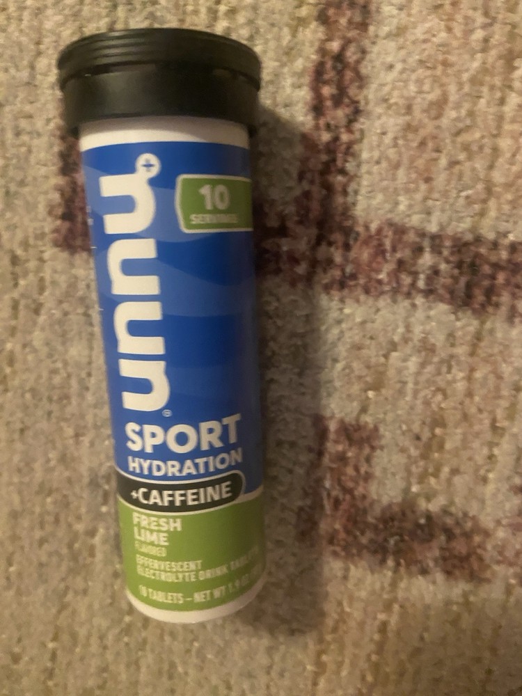 Nuun Energy Electrolyte Drink Tablets Berry Blast & Fresh Lime Hydration Boost