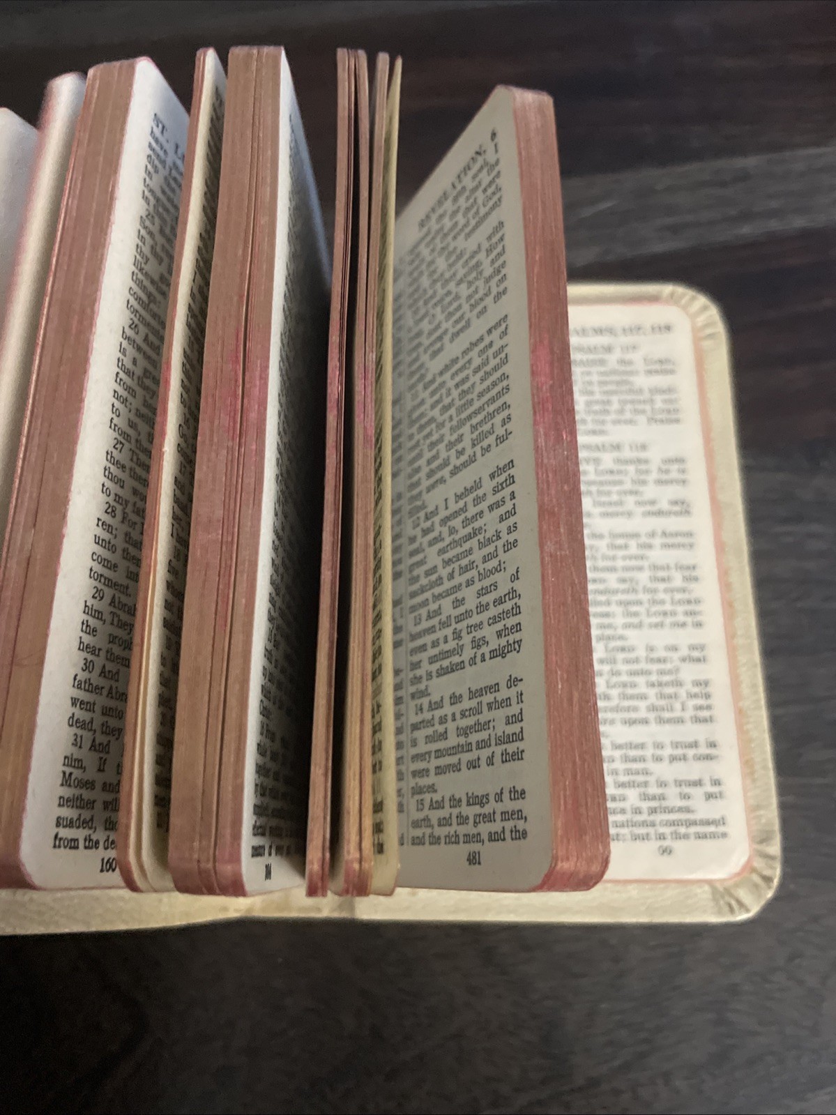 WWII 1941 US Army Nurse’s - New Testament Psalms Pocket Bible NICE COPY