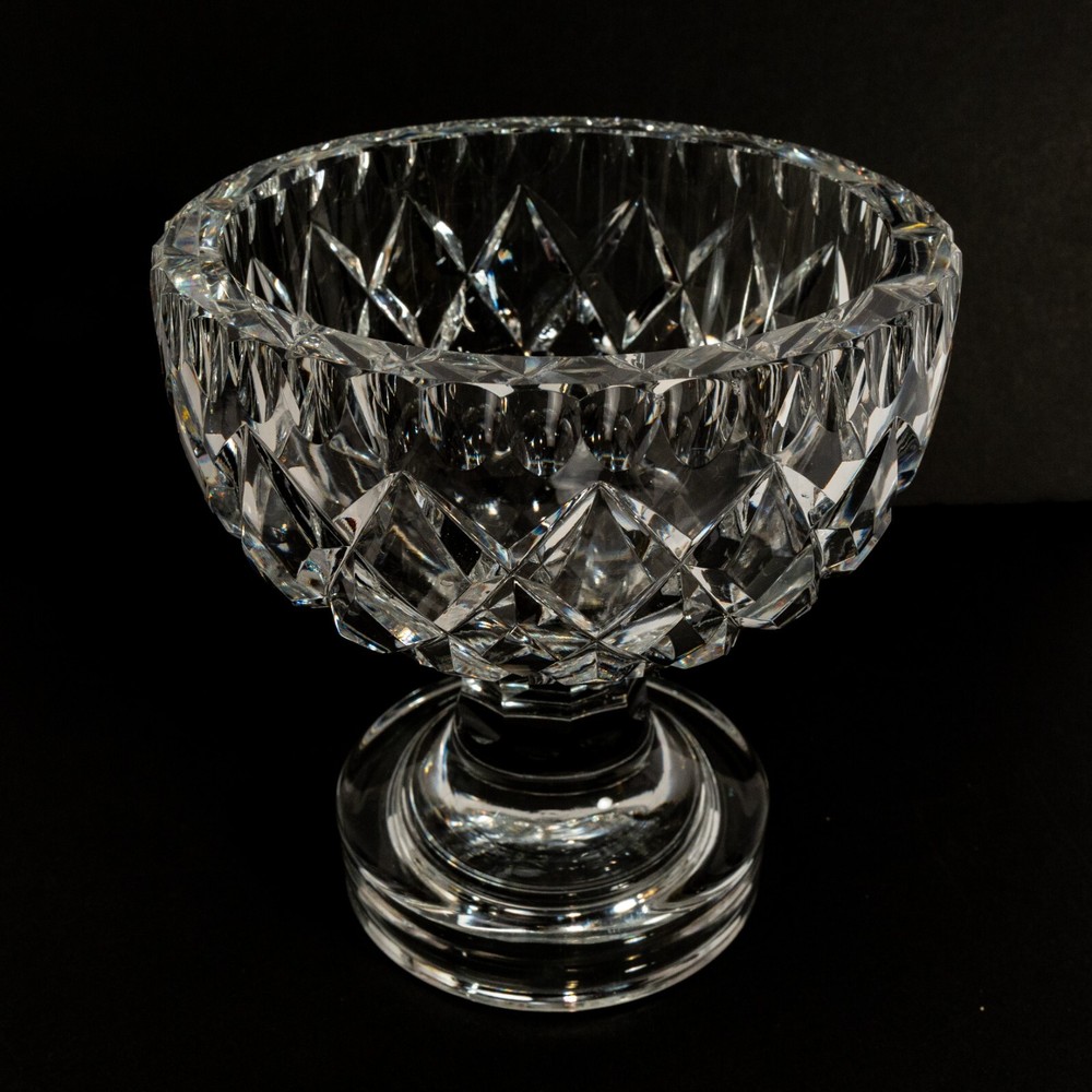 Crystal Compote Dish Unbranded
