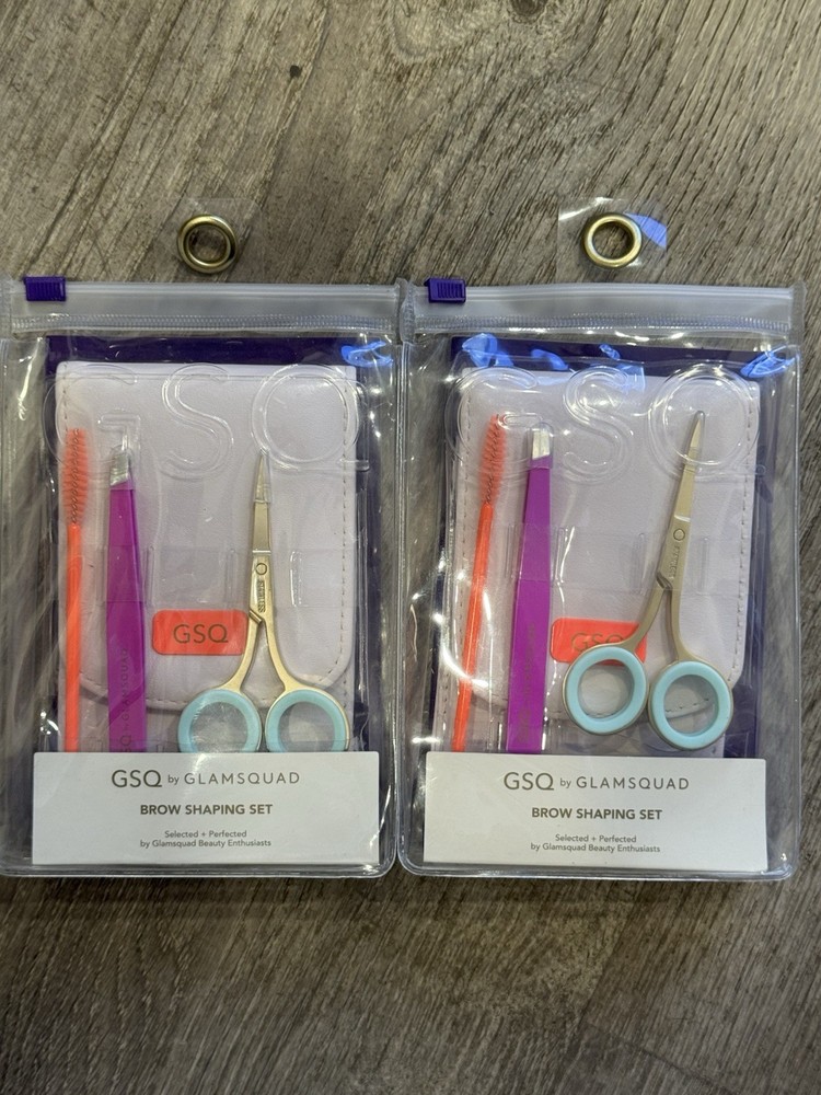 2 Pack!! GSQ by Glamsquad Brow Shaping Set.