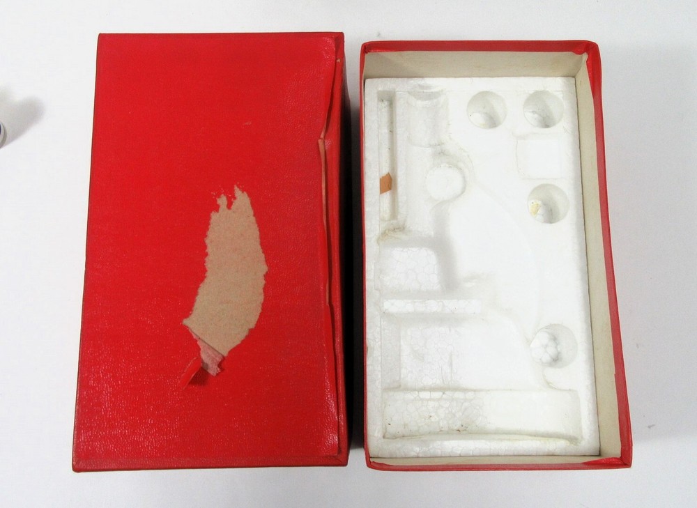 VINTAGE SCOPE INSTRUMENTS MICROSCOPE MODEL #5466 W/ BOX, MANUAL, & ACCESSORIES