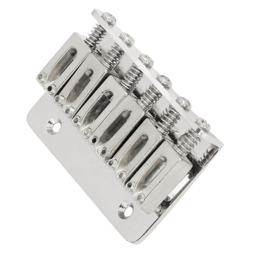 6 String Guitar Fixed Saddle Bridge Hardtail Top Loader Electric Guitar Saddle