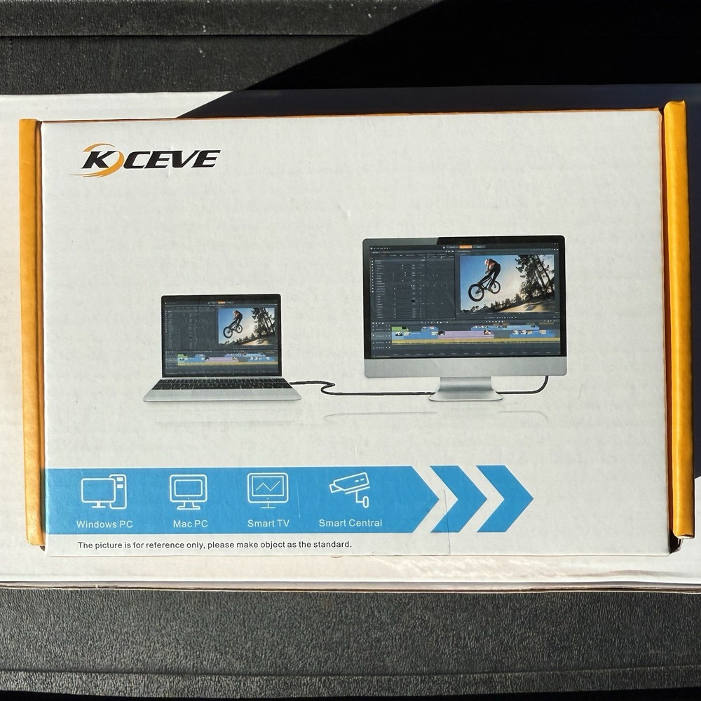 KCEVE Video & Audio System Smart Share Solution for PC, Mac, Smart TV - Office