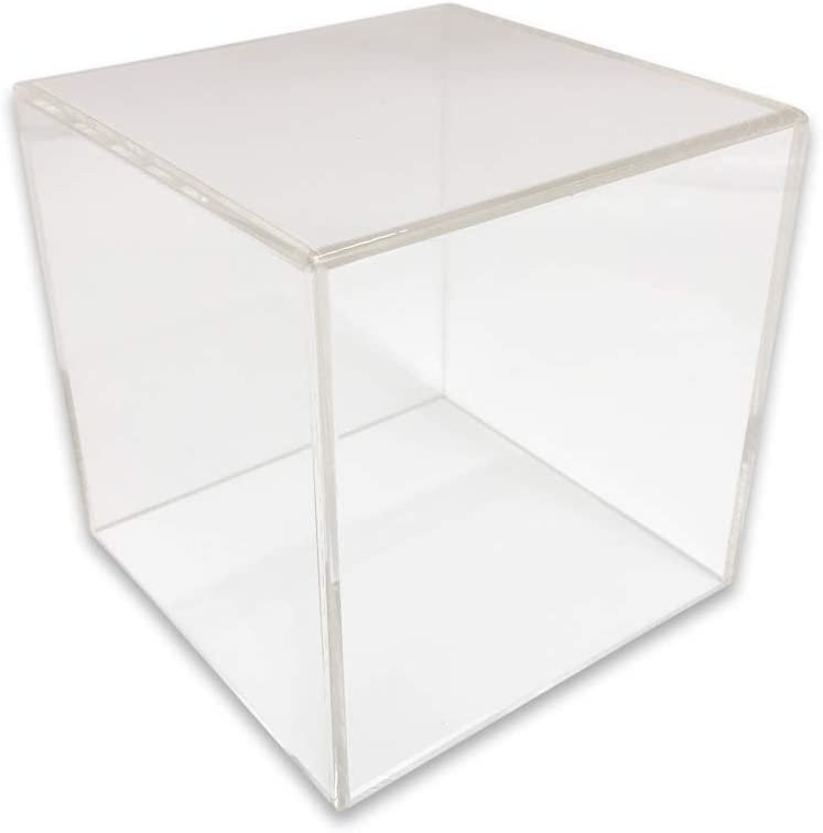 Acrylic Display Cube (5” x 5” x 5”) – Collectables display, Cupcakes,...