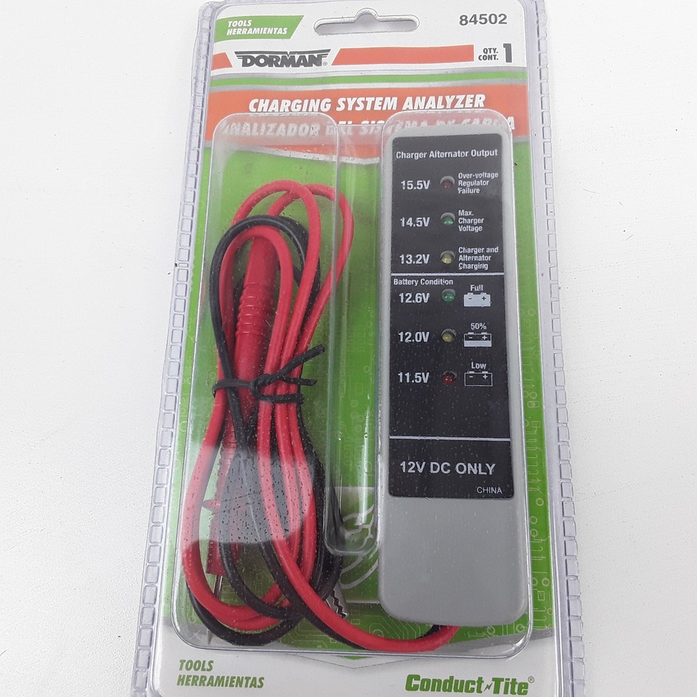 Dorman 84502 Electrical Multi-Tester Auto Charge System Analyzer Tool