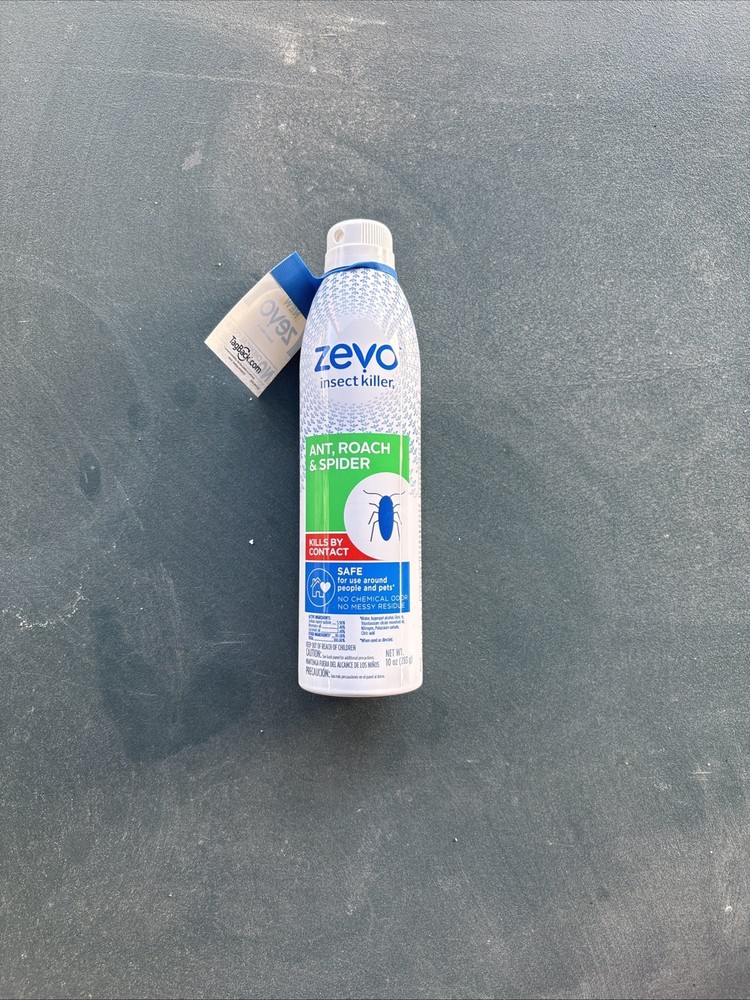 Zevo Instant Action Spray Ant Roach Spider Insect Killer 10 Oz