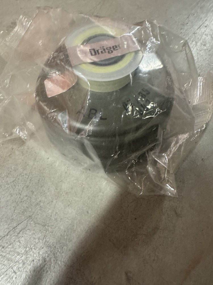 Drager Gas Mask Replacement Filter ABL 07/89 002 In Plastic