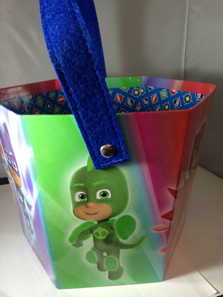 PJ Masks Paperboard Easter Basket With Easter Bunny