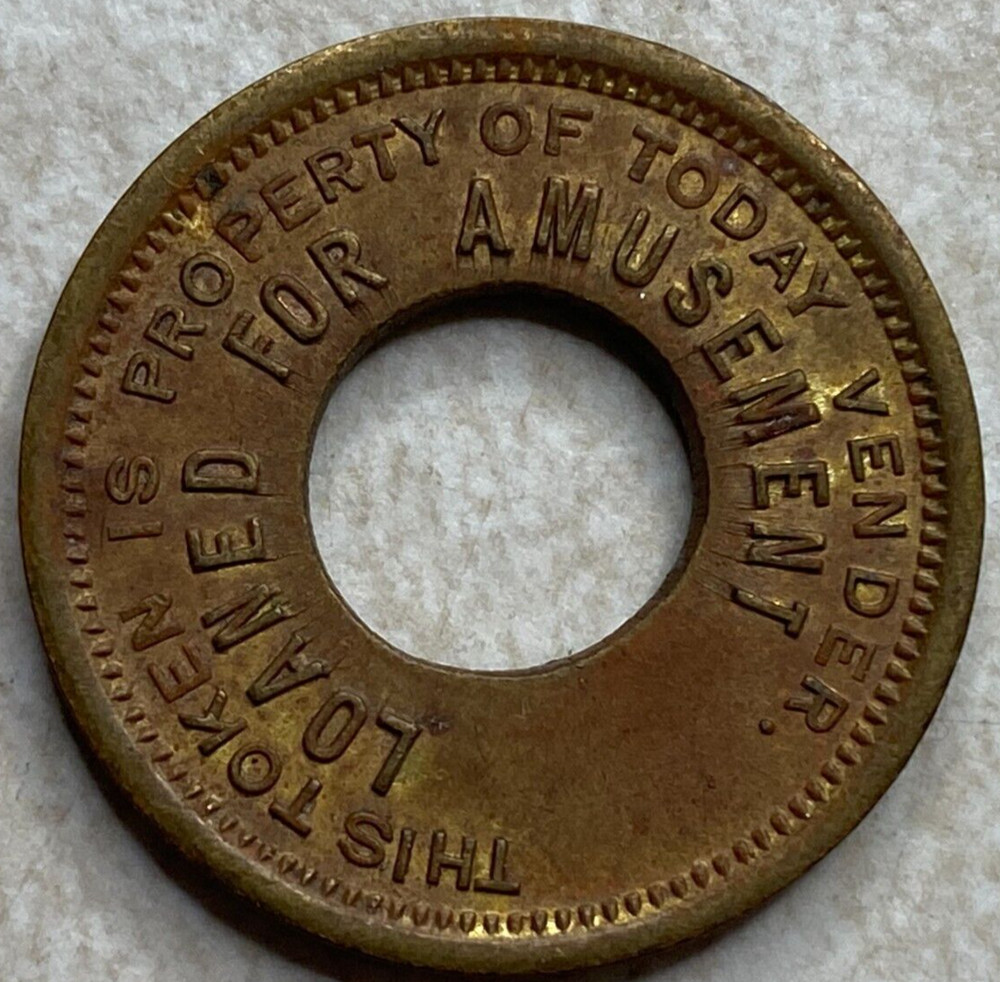 Today Vender Arcade Trade Slot Token T7177