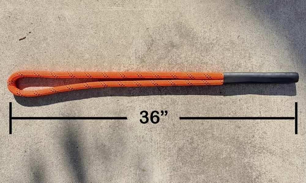 Golf Swing Rope Trainer - Orange