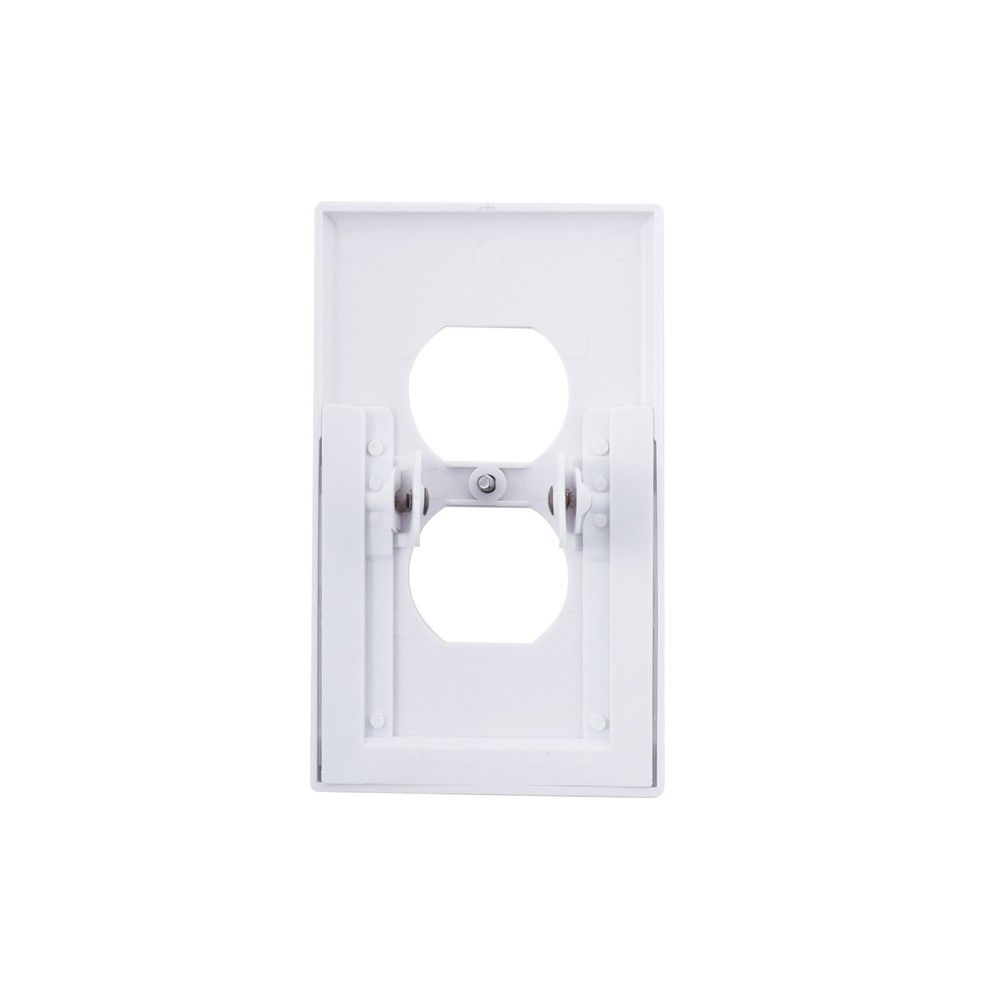4Pack Wall Outlet Plate LED Night Light Sensor Inductive No Wire/Battery Needed