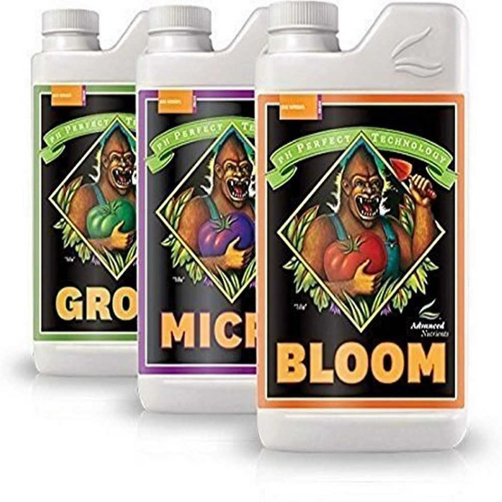 ANBGMBD500 Bloom, Micro, Grow Fertilizer Bundle, 500Ml Each,