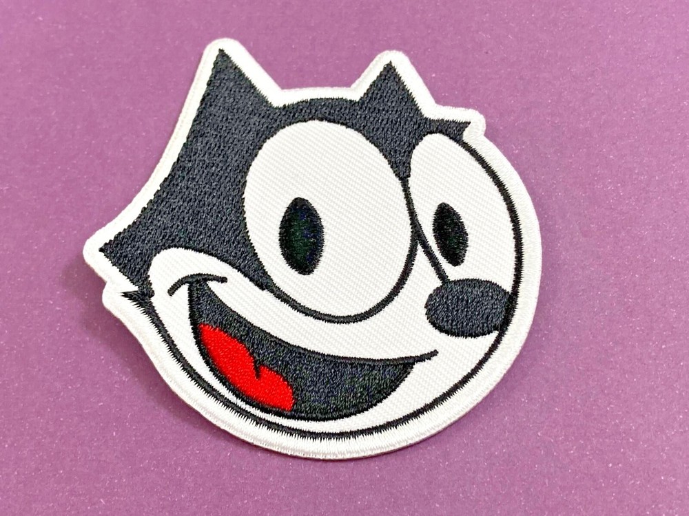 Felix The Cat ~ Embroidered Patch  ~ EXCELLENT QUALITY