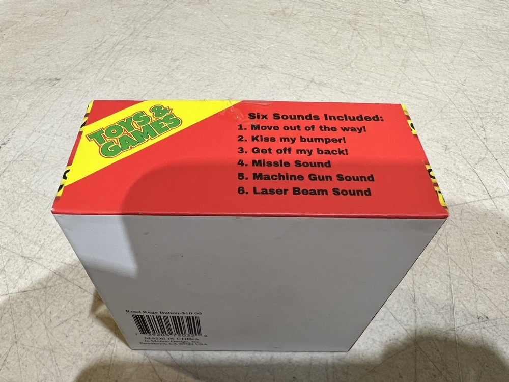 In Motion Design Road Rage Button