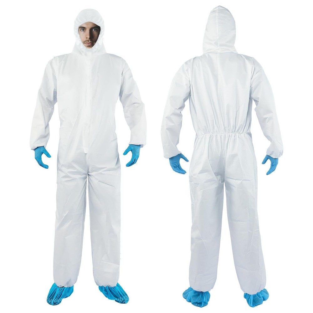 Hazmat Suits Disposable Available In 7 Sizes And 4 Packaging Specifications Disp