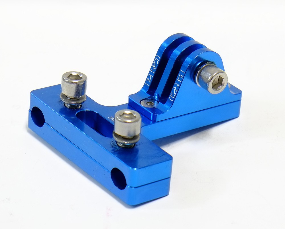 Shimano Pro Bicycle Saddle Rail Camera Mount, Shimano, Blue