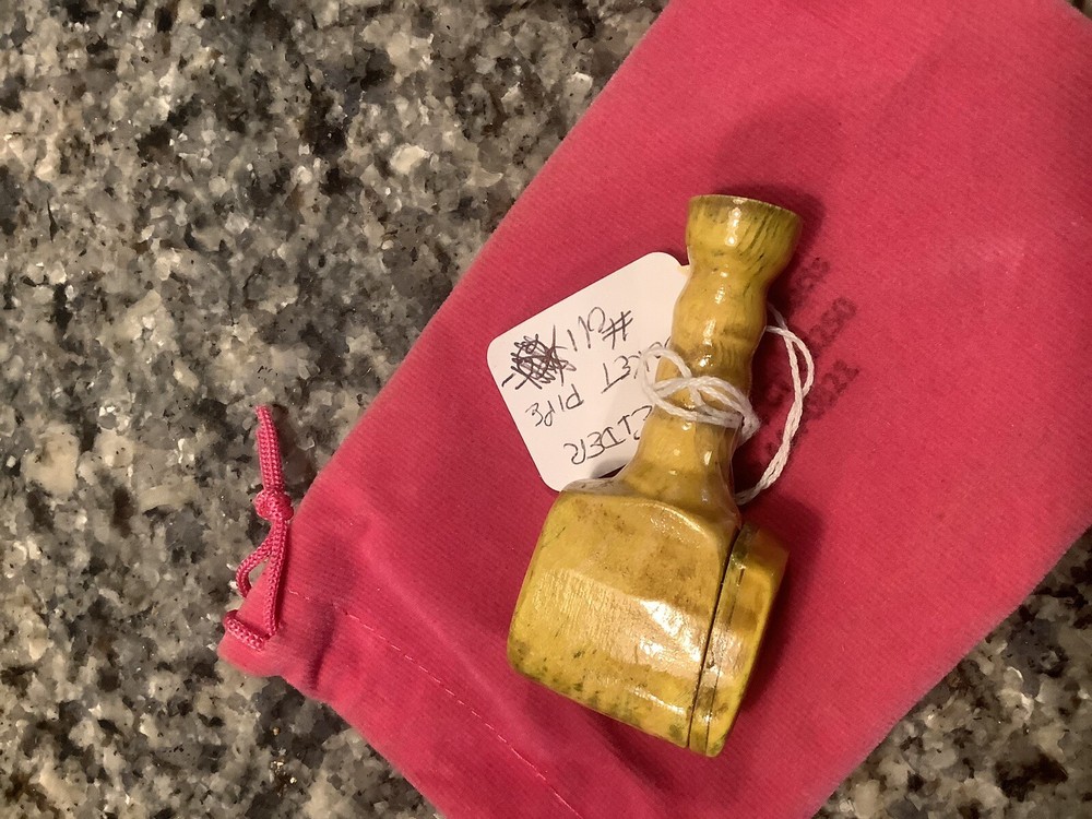 Pocket Pipe - Handmade, Lidded - - Box Elder Wood