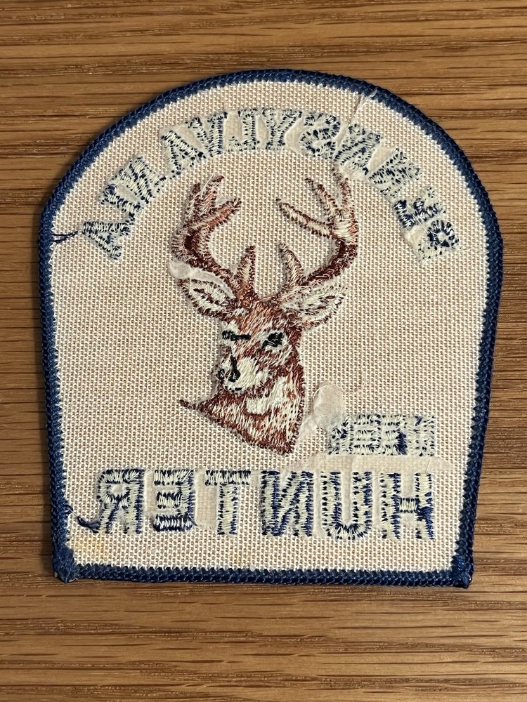VINTAGE "PENNSYLVANIA DEER HUNTER" PATCH