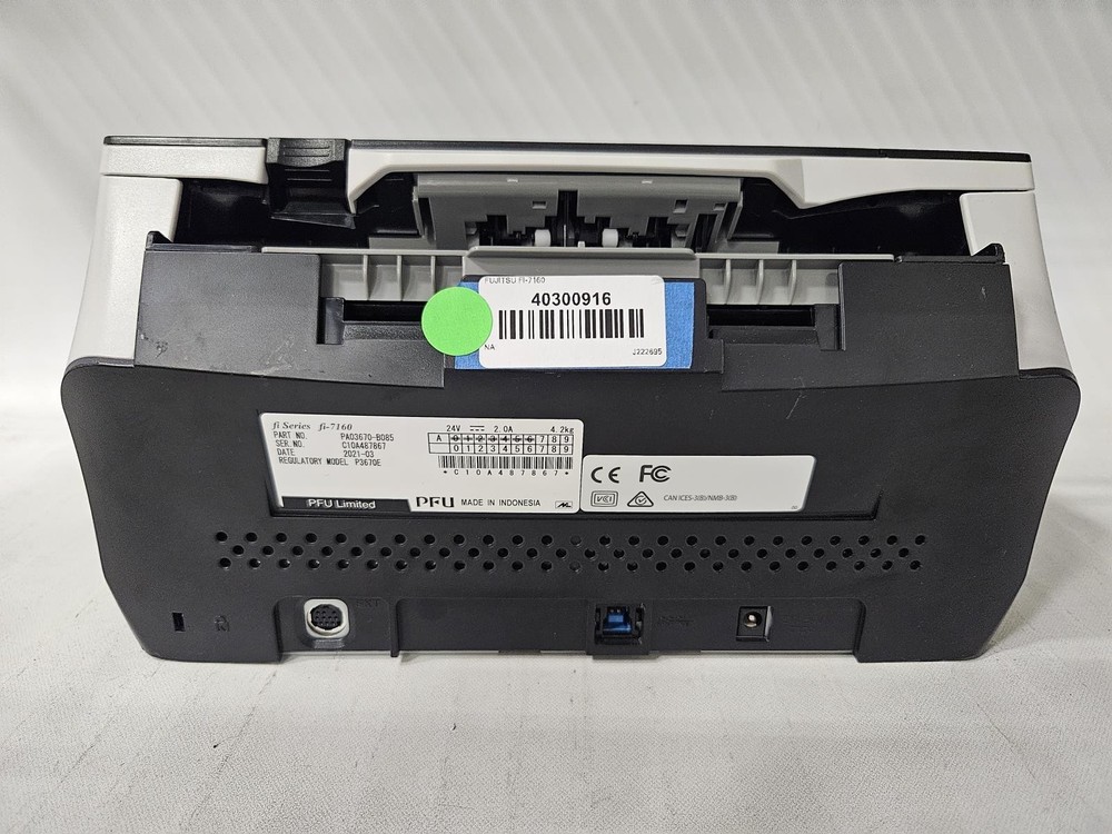 Fujitsu fi-7160 Document Scanner / Scan Count 16440 nt